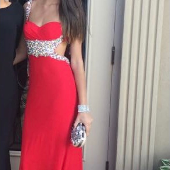 Beautiful long prom dress - Picture 2 of 2